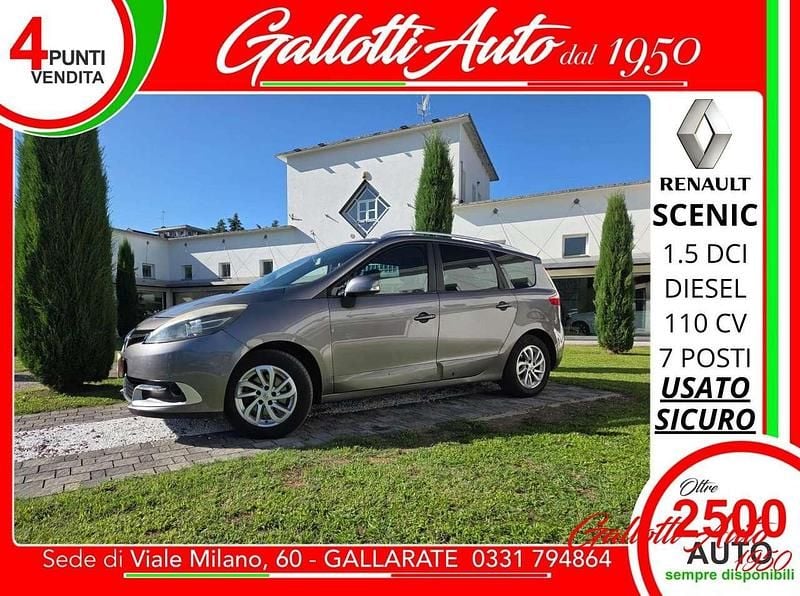 Argento Usata 2014 Renault Scénic III Monovolume | 5990 € (Buon prezzo) - Immagine 1/4