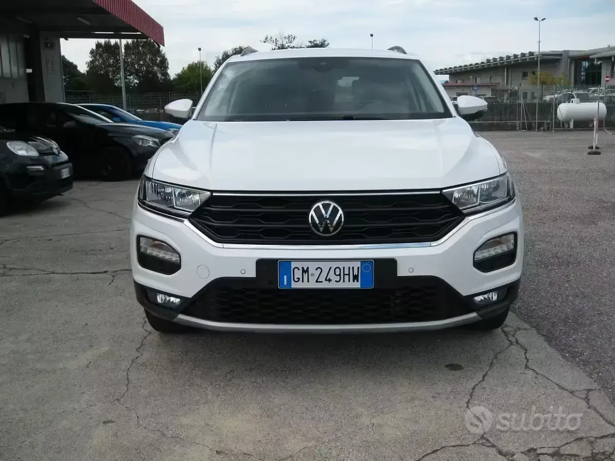 Usata VW T-Roc Advance 110 CV (80 kW) 2021 Bianco SUV