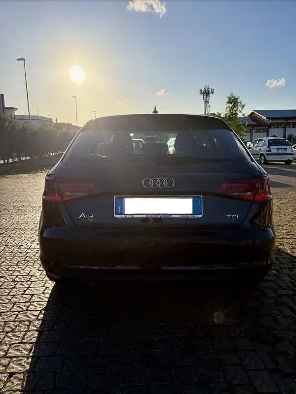 Usata Audi A3 Ambition 110 CV (80 kW) 2015 Nero Berlina