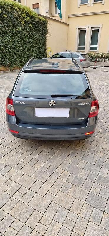 Usata Skoda Octavia G-TEC 110 CV (80 kW) 2018 Grigio Station wagon