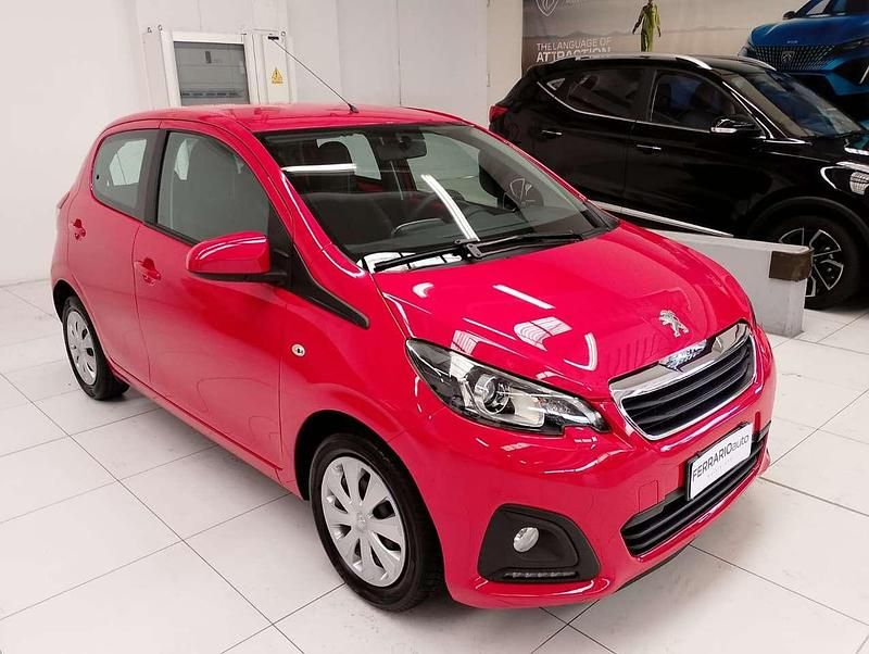 Usata Peugeot 108 Active 69 CV (50 kW) 2018 Rosso Utilitaria