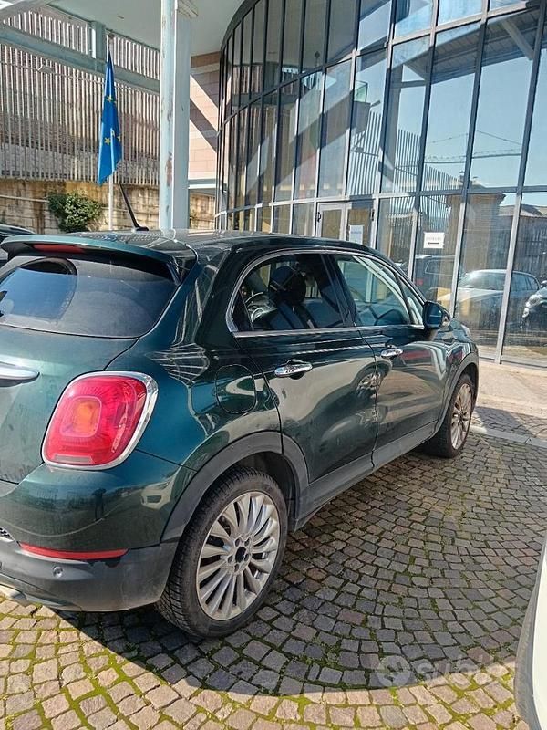 Usata Fiat 500X Lounge 120 CV (88 kW) 2016 Verde SUV