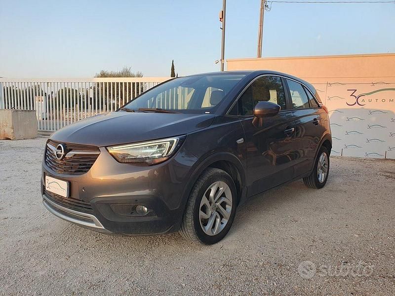 Usata Opel Crossland Innovation 120 CV (88 kW) 2021 Grigio SUV