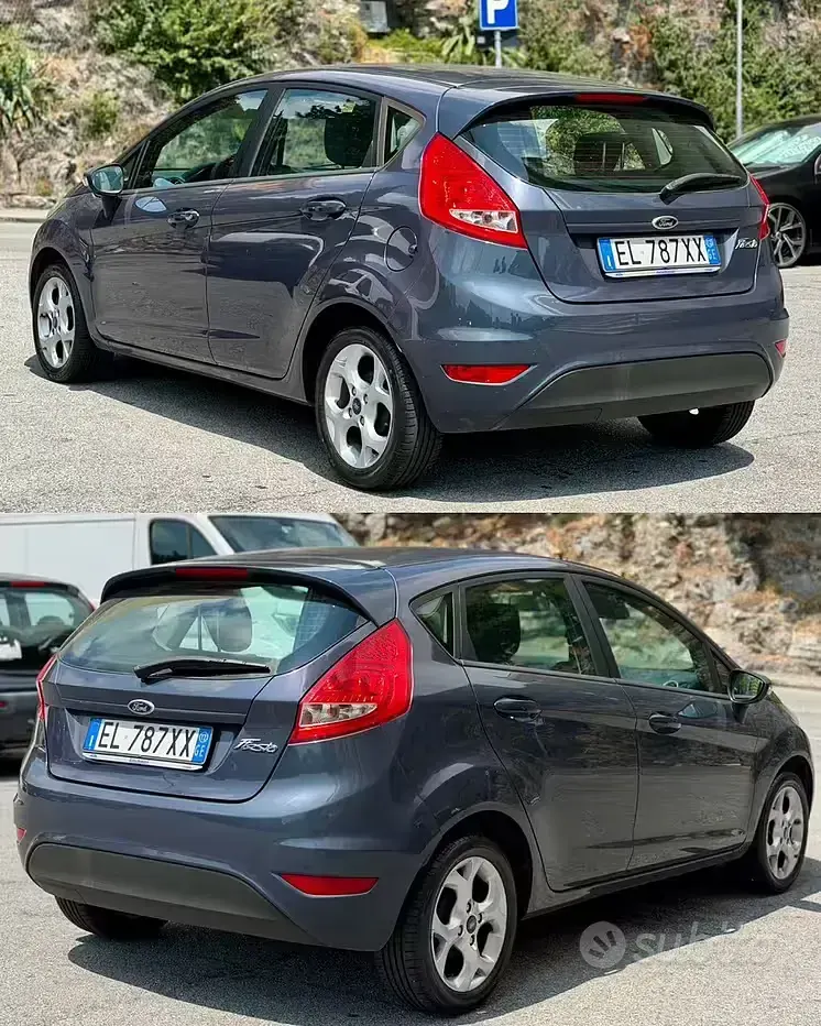 Usata Ford Fiesta 82 CV (60 kW) 2012 Grigio Berlina
