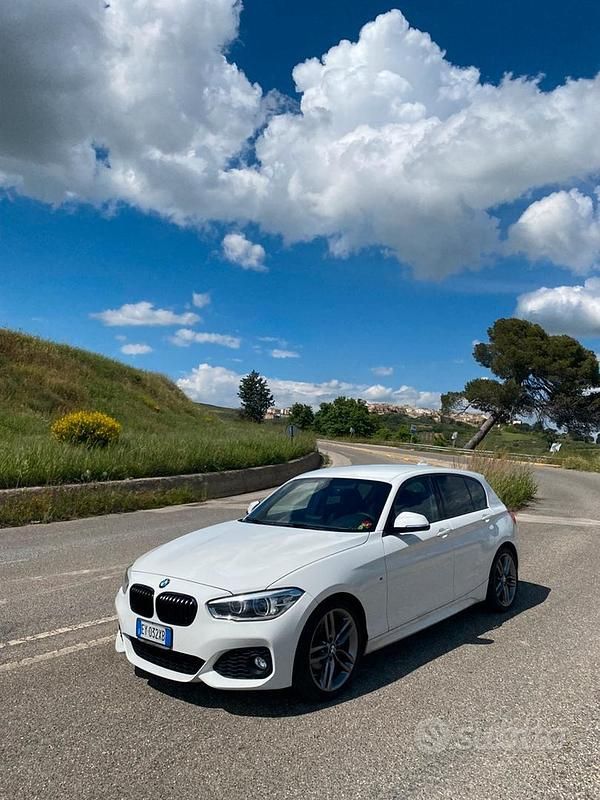 Usata BMW 118 M Sport 150 CV (110 kW) 2015 Bianco Utilitaria
