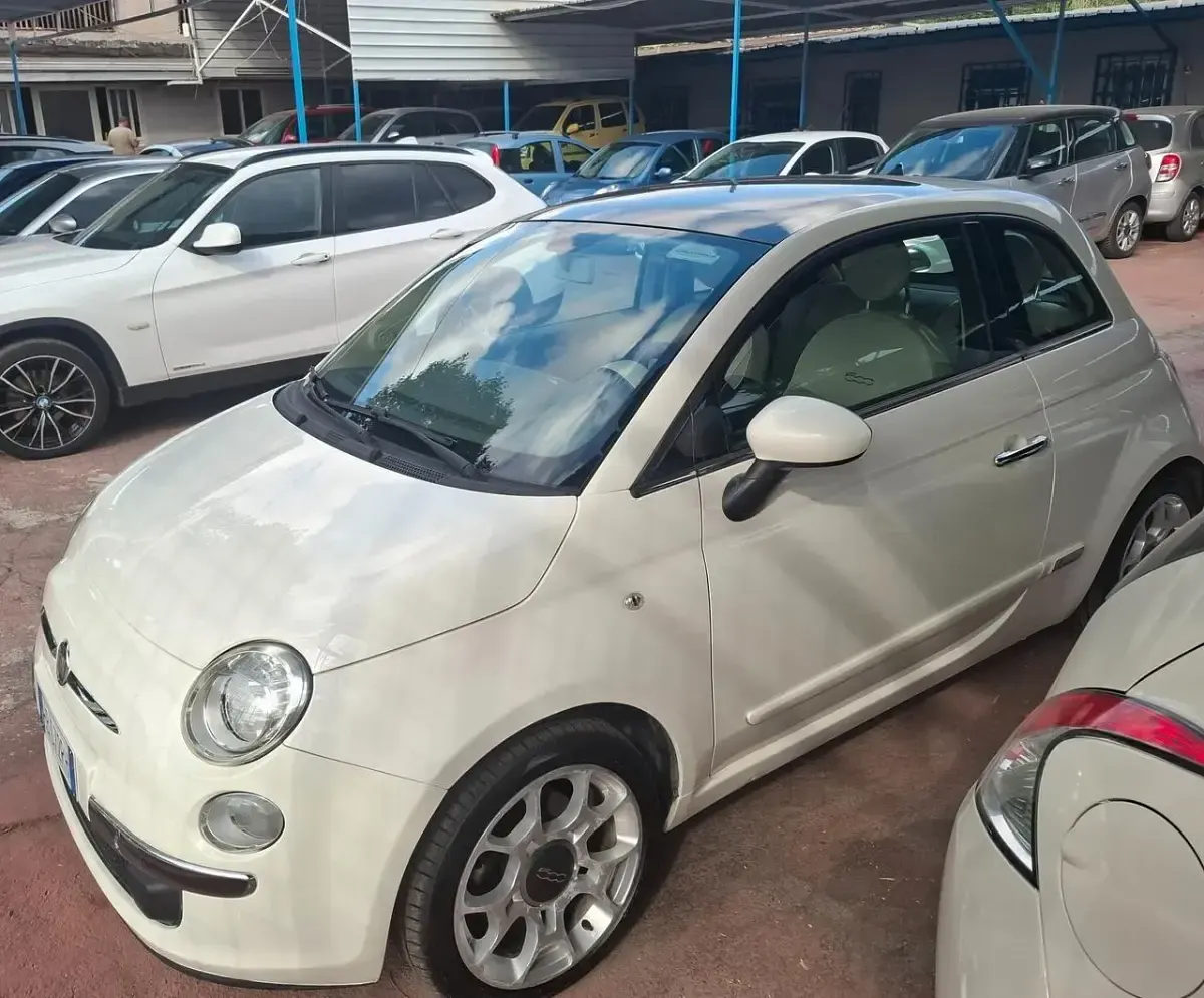 Usata Fiat 500 Lounge 69 CV (50 kW) 2016 Bianco Berlina