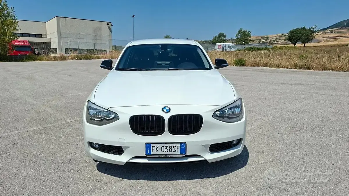 Usata BMW 120 M Sport 184 CV (135 kW) 2012 Bianco Utilitaria