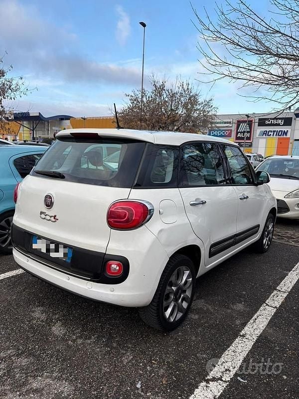 Usata Fiat 500L 80 CV (58 kW) 2015 Bianco Monovolume