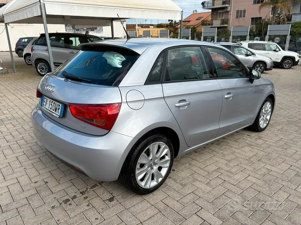 Usata Audi A1 Ambition 90 CV (66 kW) 2014 Grigio Utilitaria