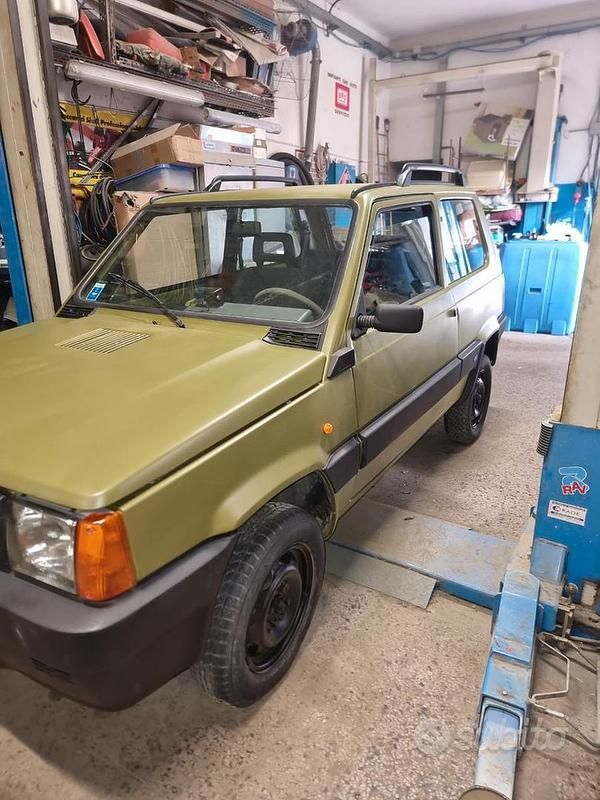 Usata Fiat Panda 4x4 54 CV (39 kW) 2001 Verde Utilitaria