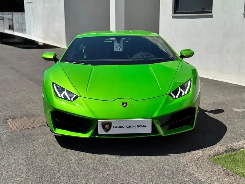 Usata Lamborghini Huracán 610 CV (448 kW) 2016 Verde Coupé