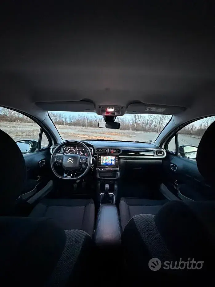 Usata Citroën C3 83 CV (61 kW) 2019 Bianco Utilitaria