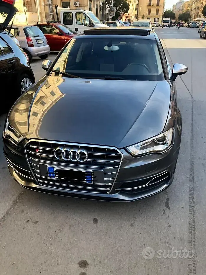 Usata Audi S3 300 CV (220 kW) 2015 Grigio Berlina