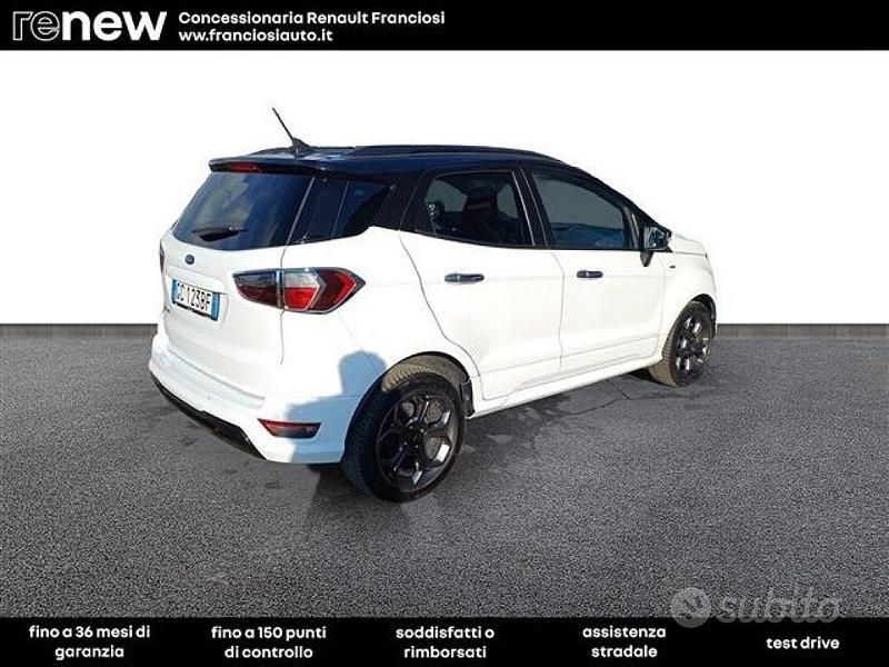 Usata Ford Ecosport S 95 CV (69 kW) 2020 Bianco SUV