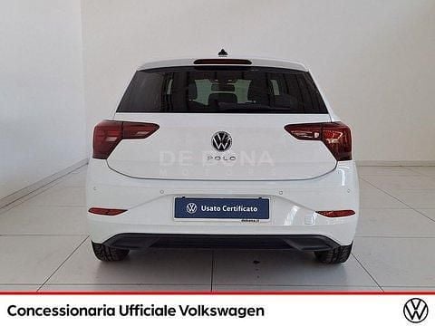 Usata VW Polo Life 80 CV (58 kW) 2023 Bianco Utilitaria