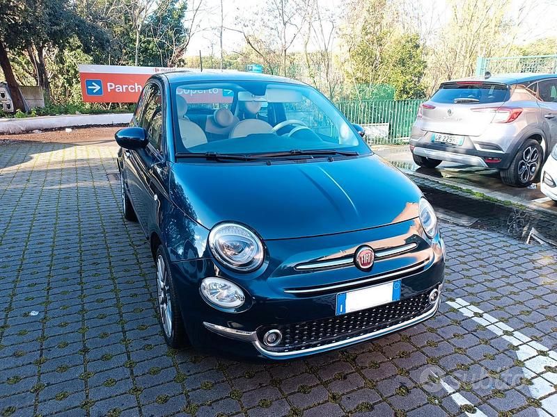 Usata Fiat 500 Lounge 69 CV (50 kW) 2017 Blu Berlina
