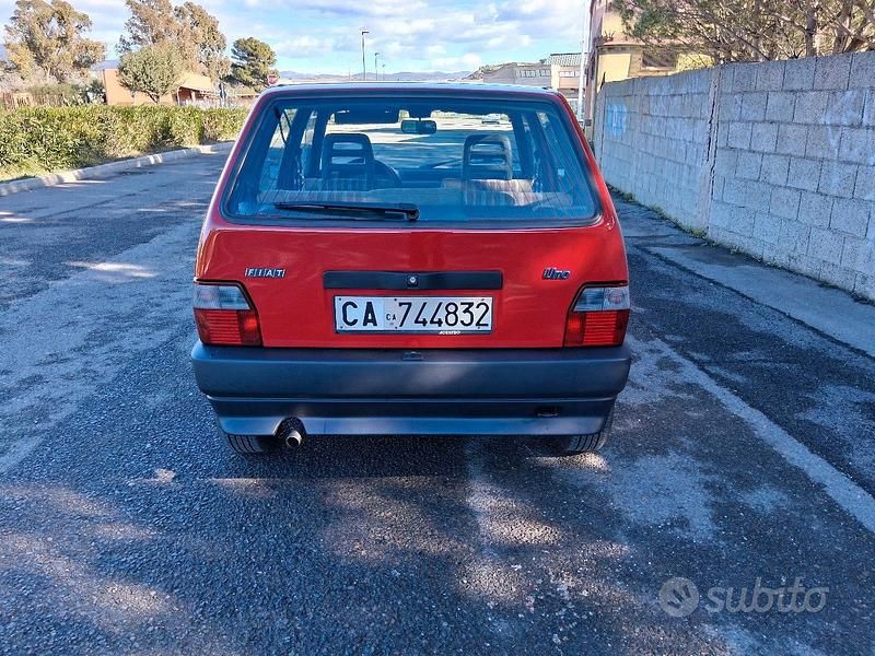 Usata Fiat Uno 49 CV (36 kW) 1993 Rosso Utilitaria