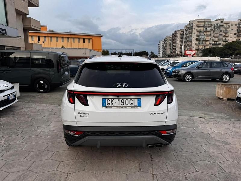 Usata Hyundai Tucson 135 CV (99 kW) 2022 Bianco SUV