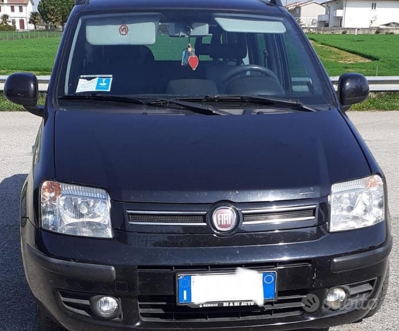 Usata Fiat Panda 60 CV (44 kW) 2010 Nero Utilitaria