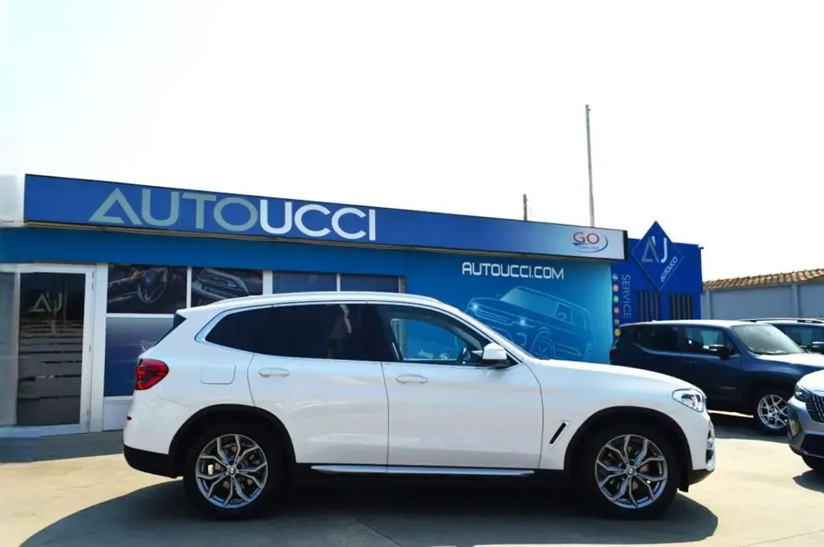 Usata BMW X3 xLine 190 CV (139 kW) 2019 Alpinweiss SUV