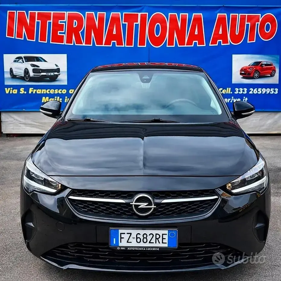 Usata Opel Corsa GS Line 102 CV (75 kW) 2020 Nero Utilitaria