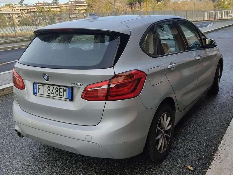 Usata BMW 218 Active Tourer 140 CV (102 kW) 2018 Argento Monovolume