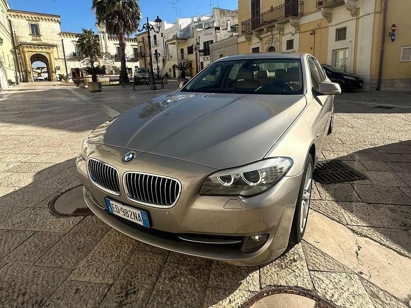 Usata BMW 520 Efficient Dynamics 184 CV (135 kW) 2010 Beige Berlina