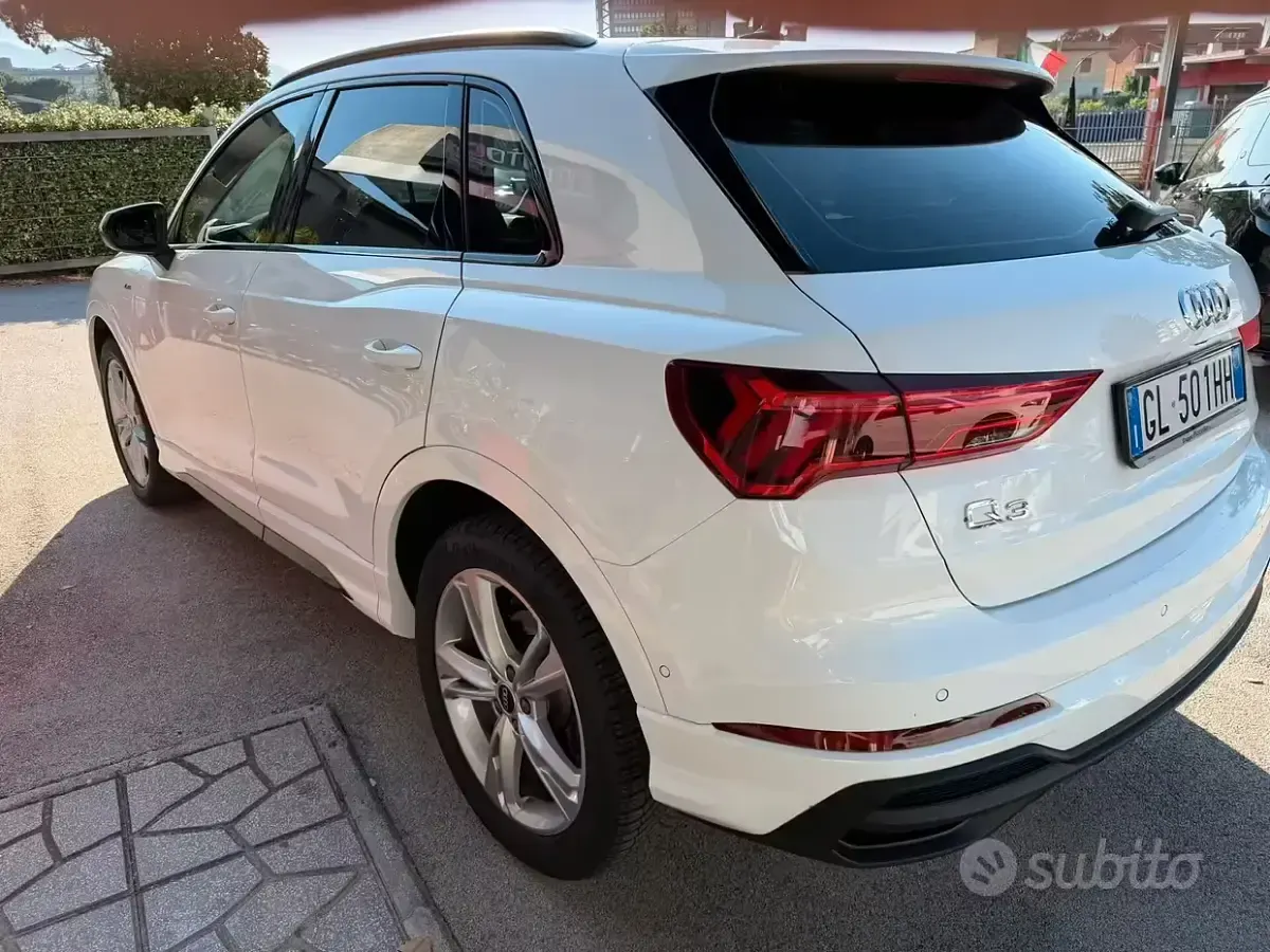 Usata Audi Q3 S-Line 150 CV (110 kW) 2022 Bianco SUV