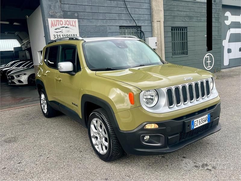 Usata Jeep Renegade Opening Edition 140 CV (102 kW) 2015 Verde SUV