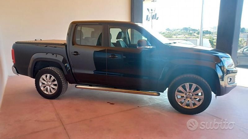 Usata VW Amarok 180 CV (132 kW) 2013 Nero Pick-up