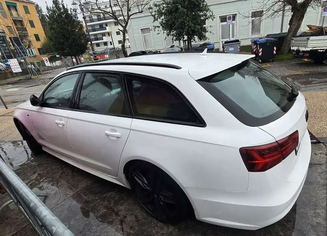Usata Audi A6 190 CV (139 kW) 2015 Bianco Station wagon