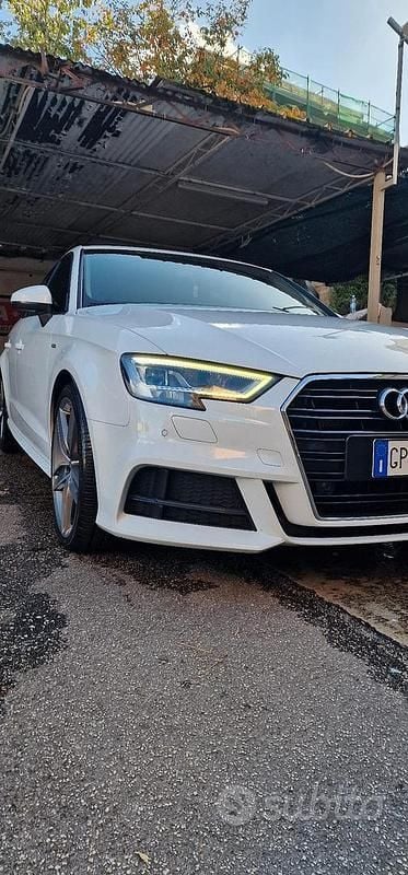 Usata Audi A3 2019 Bianco Berlina