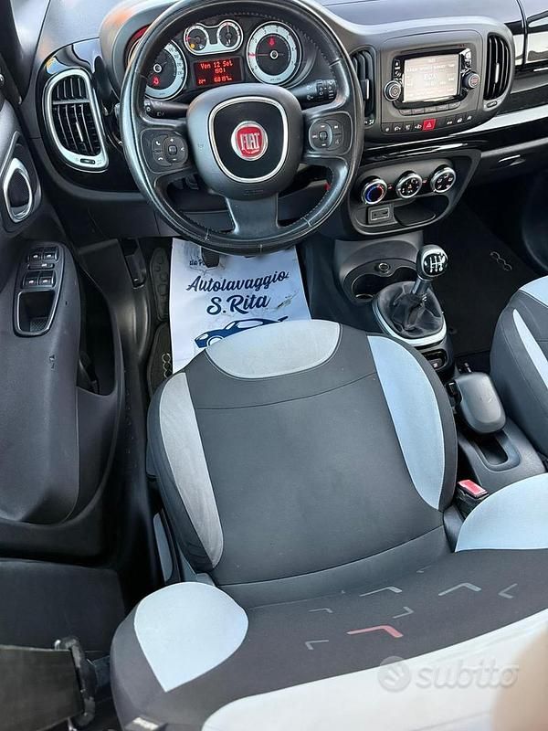 Usata Fiat 500L 95 CV (69 kW) 2017 Nero Monovolume