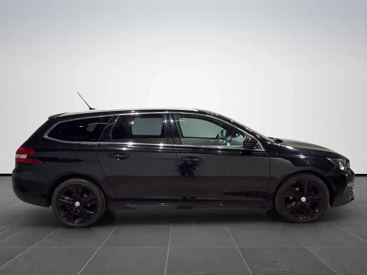 Usata Peugeot 308 SW GT-line 120 CV (88 kW) 2018 Nero Station wagon