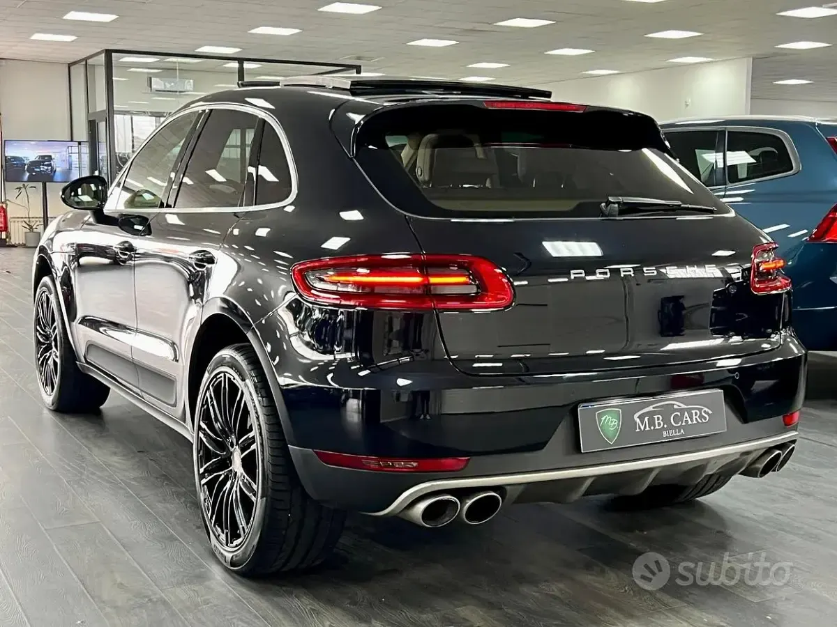 Usata Porsche Macan 250 CV (183 kW) 2015 Nero SUV