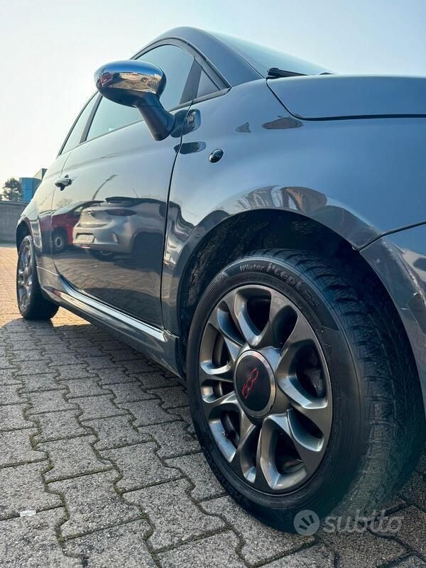 Usata Fiat 500 69 CV (50 kW) 2011 Grigio Berlina