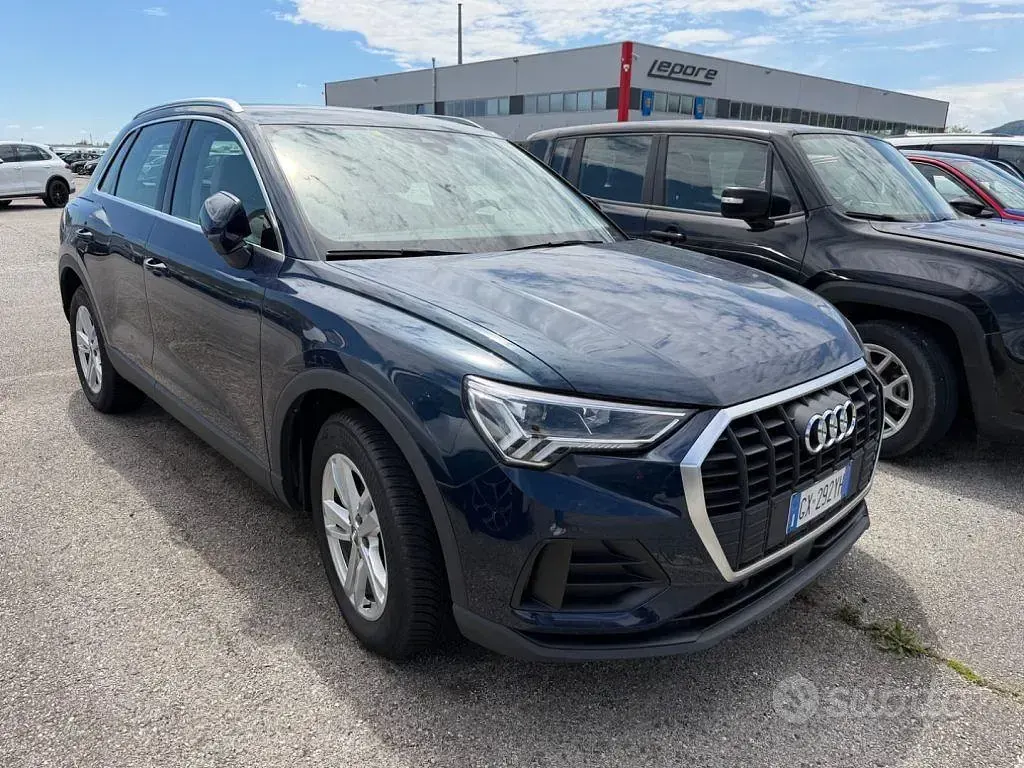 Usata Audi Q3 Advanced 150 CV (110 kW) 2020 Blu SUV