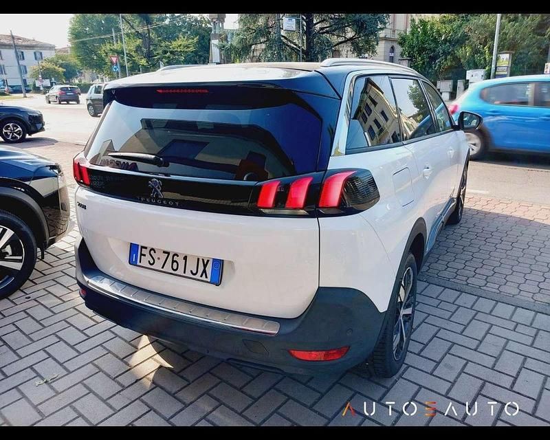 Usata Peugeot 5008 Allure 131 CV (96 kW) 2018 Bianco Monovolume