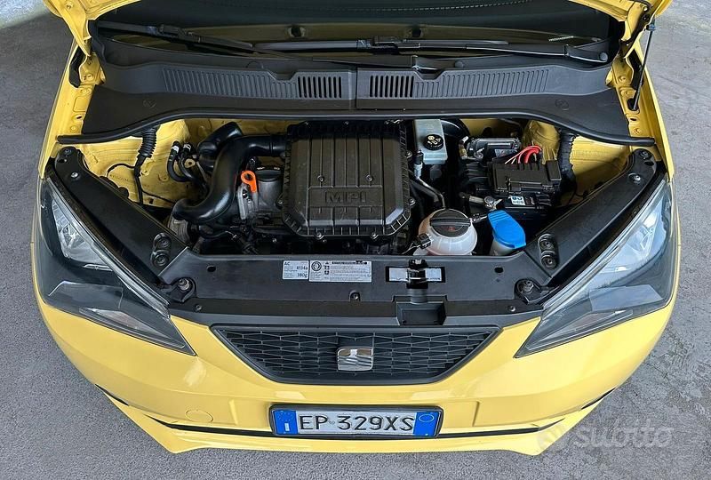 Usata Seat Mii Style 60 CV (44 kW) 2013 Giallo Utilitaria