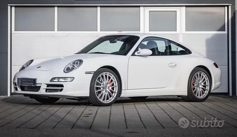 Usata Porsche 911 Carrera 4S 354 CV (260 kW) 2009 Bianco Coupé