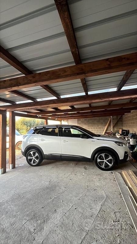 Usata Peugeot 3008 GT-line 131 CV (96 kW) 2018 Bianco SUV