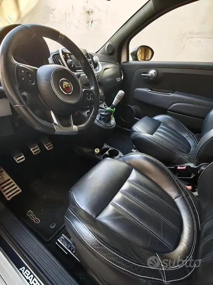 Usata Abarth 595 Turismo 165 CV (121 kW) 2017 Grigio Berlina