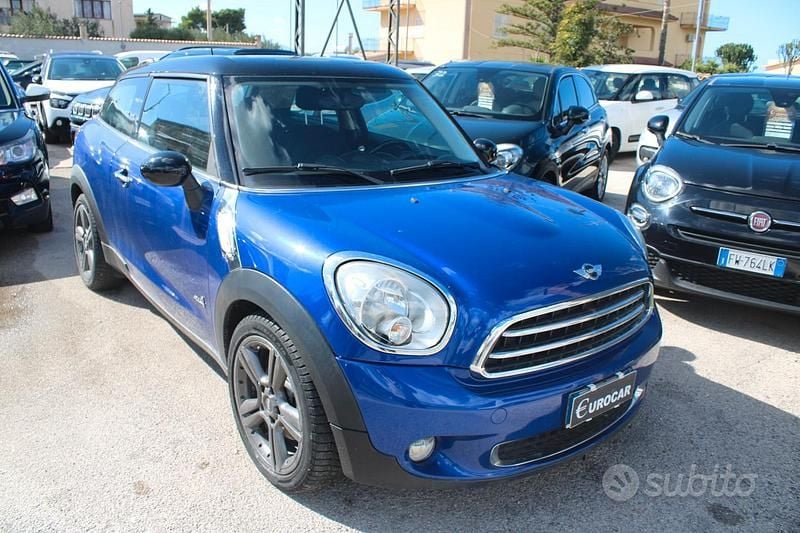Usata Mini Cooper D Paceman 2014 Blu SUV