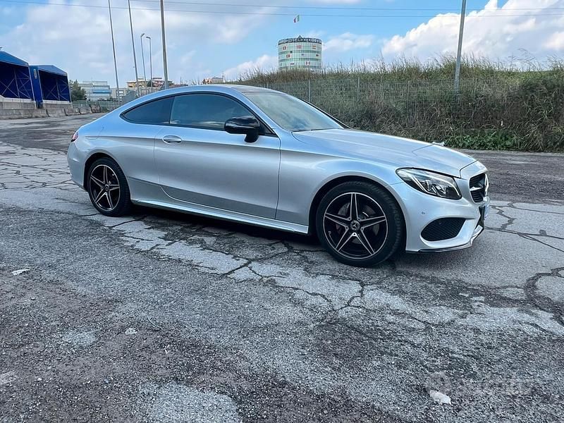 Usata Mercedes C180 2017 Grigio Coupé