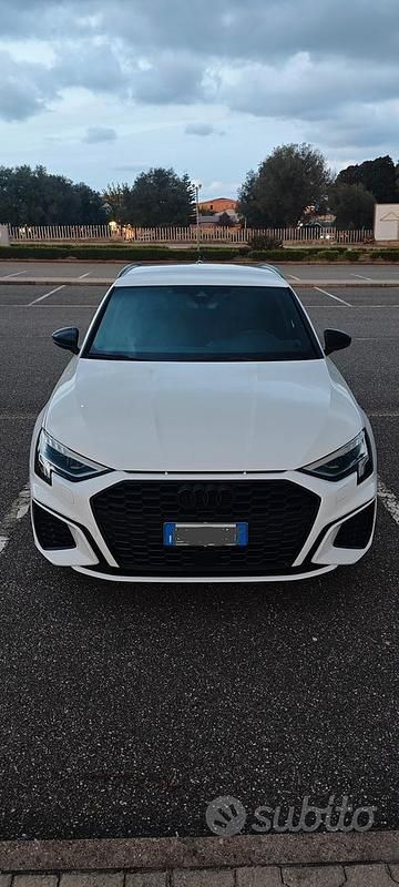 Bianco Usata 2020 Audi A3 S-Line Tre volumi | 28.000 € (Molto cara) - Immagine 1/4