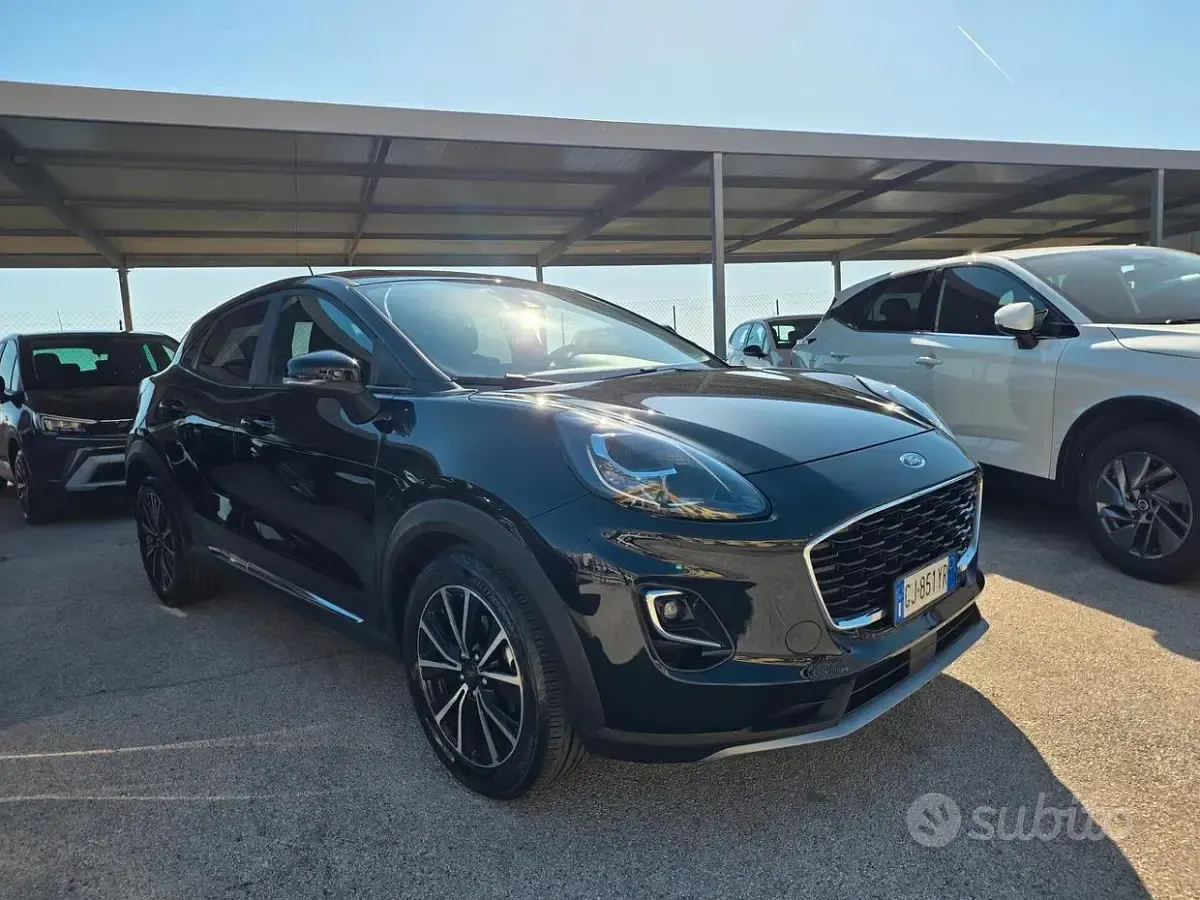 Usata Ford Puma Titanium X 120 CV (88 kW) 2022 Nero SUV