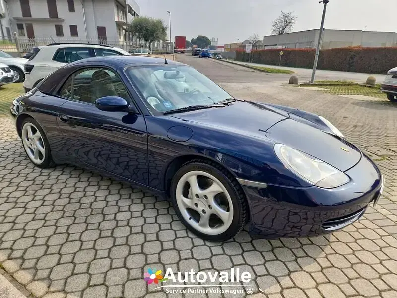Usata Porsche 911 Carrera Cabriolet 300 CV (220 kW) 2000 Blu Cabrio