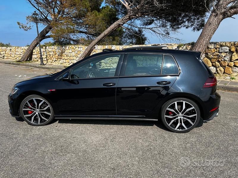 Usata VW Golf VII GTI 245 CV (180 kW) 2019 Nero Berlina