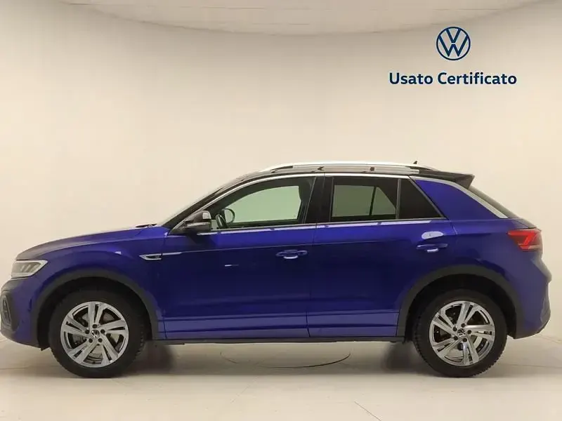 Usata VW T-Roc R-line 150 CV (110 kW) 2023 Bluazzurro SUV