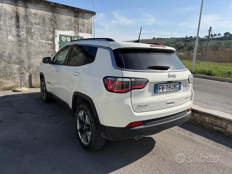 Usata Jeep Compass Limited 170 CV (125 kW) 2019 Bianco SUV